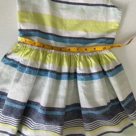 Gymboree Size 8 Girls Linen and Cotton Summer Dress - Picture 5 of 5